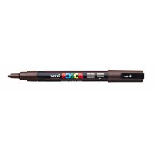 Posca PC-3M Marcador de Pintura - Punta Conica de Poliester 0.9-1.3mm - Tinta Base al Agua - Resistente a la Luz - Color Marrón Oscuro (6 uds) Posca PC-3M Marcador de Pintura - Punta Conica de Poliester 0.9-1.3mm - Tinta Base al Agua - Resistente a la Luz - Color Marrón Oscuro (6 uds)