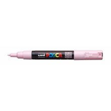 Posca PC-1M Marcador de Pintura - Punta Conica 0.7mm - Tinta Base al Agua - Resistente a la Luz - No Permanente - Color Rosa Claro (6 uds)