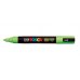 Posca PC-5M Marcador de Pintura - Punta de Bala 1.8-2.5mm - Tinta Base al Agua - Resistente a la Luz - No Permanente - Color Verde Manzana (6 uds)