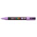 Posca PC-5M Marcador de Pintura - Punta de Bala 1.8-2.5mm - Tinta Base al Agua - Resistente a la Luz - No Permanente - Color Lavanda (6 uds)