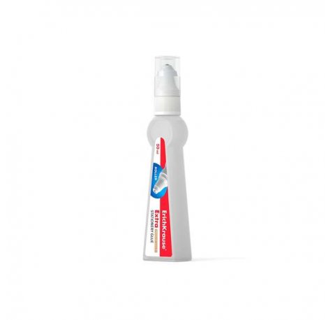 Erichkrause Pegamento Roller - 50 ml - Alta Capacidad Adhesiva - Aplicador de Rodillo - Transparente