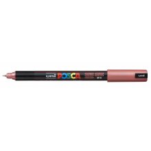 Posca PC-1MR Marcador de Pintura - Punta Roller de Fibra 0.7mm - Tinta Pigmentada Base al Agua - Resistente a la Luz - Color Rojo Metálico (6 uds) Posca PC-1MR Marcador de Pintura - Punta Roller de Fibra 0.7mm - Tinta Pigmentada Base al Agua - Resistente a la Luz - Color Rojo Metálico (6 uds)