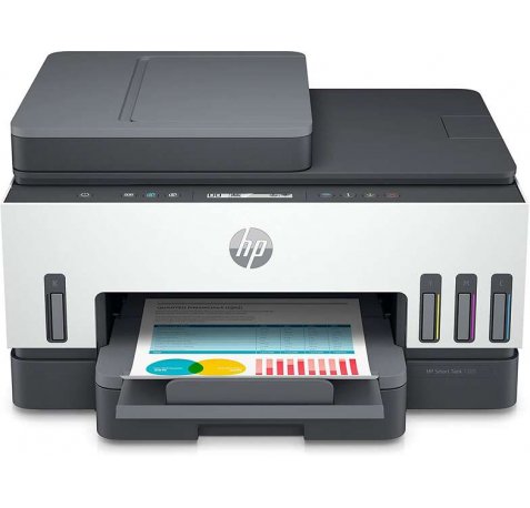 HP Smart Tank 7305 All-in-One Impresora Multifuncion Color Duplex WiFi 15ppm