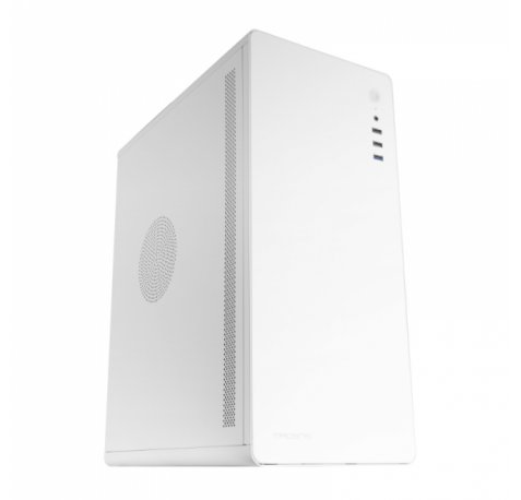 Tacens ENSIS Caja Semitorre - Estructura Metalica Ultrarresistente - Ventilacion Eficiente - Soporte Refrigeracion Liquida - Conectividad Avanzada USB 3.0 - Color Blanco