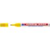 Edding 3000 Rotulador Permanente - Punta Redonda de 1.5mm - Trazo entre 1.5 y 3mm - Recargable - Secado Rapido - Color Amarillo (10 uds)