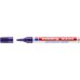 Edding 3000 Rotulador Permanente - Punta Redonda de 1.5mm - Trazo entre 1.5 y 3mm - Recargable - Secado Rapido - Color Violeta (10 uds)