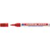 Edding 3000 Rotulador permanente - Punta redonda de 1.5mm - Trazo entre 1.5mm y 3.0mm - Recargable - Secado Instantaneo - Color Rojo (10 uds)