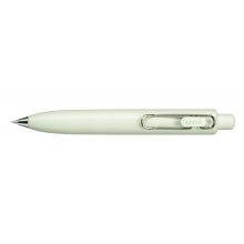 Uni-ball One P Boligrafo Retractil con Punta Fina 0.5mm - Agarre Suave y Comodo - Tinta Color Negro - Cuerpo de Color Verde Fresh (5 uds)