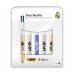Bic 4 Colours Ed. Lujo Real Madrid CF Pack con 5 Boligrafos de Bola Retractil - 5 DiseÃ±os Diferentes - Punta Media de 1.0mm