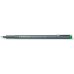 Staedtler Pigment Liner 308 Rotulador Calibrado - Trazo 0.3mm - Secado Rapido - Color Verde (10 uds)
