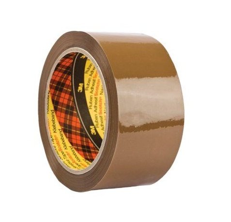 Scotch 309 Precinto de Embalaje 50mm x 66m - Bajo Ruido - Color Marron (6 uds)