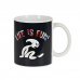 Safta el NiÃ±o Life Is Fun Taza Ceramica de 350ml - 80x95mm - Color Blanco