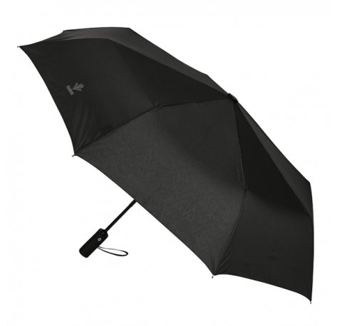 Safta Real Betis Balompie Premium Paraguas Automatico de 102cm - 8 Paneles - Asa Engomada - Punta de PVC - Poliester - Nervios de Acero de 8mm - Color Negro