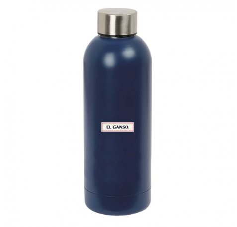 Safta el Ganso Eclipse Botella Termo de 500ml - Acero Inoxidable - 70x225mm - Color Azul Marino