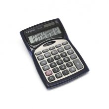 Bismark Calculadora de Sobremesa - Pantalla LCD de 12 Digitos