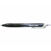 Uni-ball JetStream Sport SXN-150 Boligrafo Retractil - Punta de Bola 1mm - Tinta Pigmentada Resistente al Agua y Luz - Secado Instantaneo - Color Negro (12 uds)