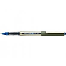 Uni-ball Eye Fine UB-157E Boligrafo de Tinta Liquida - Punta de Bola 0.7mm - Tinta Resistente al Agua y Luz - Sistema de Control de Tinta - Color Azul (12 uds)