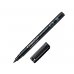 Staedtler Lumocolor 317 Rotulador Permanente - Punta Media Redonda - Trazo 1mm aprox. - Capuchon con Clip - Secado Rapido - Color Negro (10 uds)