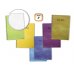 Golden Pack de 10 Cuadernos Espiral 80 Hojas 60gr Cuadricula - Tamaño 4º - Tapa Normal Plastificada - Colores Surtidos