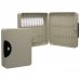Armario Porta Llaves Metalico con Cierre - 54 Posiciones - Ideal para Oficinas y Almacenes - Organizacion y Acceso Facil  - Color Gris