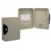Armario Porta Llaves Metalico con Cierre - 24 Posiciones - Ideal para Oficinas y Almacenes - Organizacion y Acceso Facil  - Color Gris