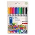 Staedtler Noris 320 Pack de 12 Rotuladores - Doble Punta de Fibra - Trazos 1 y 3mm - Tapa Ventilada - Colores surtidos