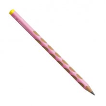 Stabilo Easygraph Pastel Lapiz de Grafito - Mina HB de 3.15mm - DiseÃ±o Ergonomico - Uso Zurdo - Color Rosa Pastel (6 uds)