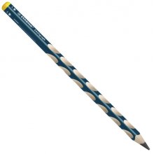 Stabilo Easygraph Lapiz de Grafito - Mina HB de 3.15mm - DiseÃ±o Ergonomico - Uso Zurdo- Color Azul Petroleo (6 uds)