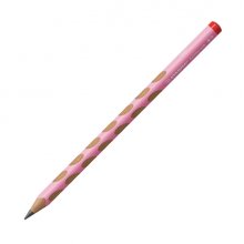 Stabilo Easygraph Pastel Lapiz de Grafito - Mina HB de 3.15mm - DiseÃ±o Ergonomico - Uso Diestro - Color Rosa Pastel (12 uds)