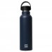 Safta Botella Termo de 600ml - Acero Inoxidable - Asa Superior - Color Negro