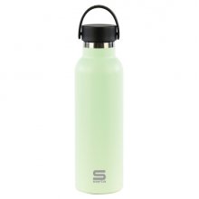 Safta Botella Termo de 600ml - Acero Inoxidable - Asa Superior - Color Verde