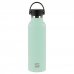 Safta Botella Termo de 600ml - Acero Inoxidable - Asa Superior - Color Menta
