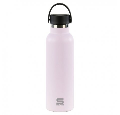 Safta Botella Termo de 600ml - Acero Inoxidable - Asa Superior - Color Violeta