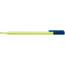 Staedtler Triplus Color 323 Rotulador de Punta Fina - Trazo 1mm Aprox - Tinta Base de Agua - Color Verde Lima (10 uds)