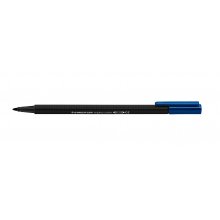 Staedtler Triplus Color 323 Rotulador de Punta Fina - Trazo 1mm Aprox - Tinta Base de Agua - Color Negro (10 uds)