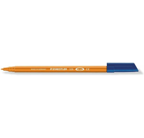 Staedtler Noris 326 Rotulador de Punta Fina - Trazo 1mm Aprox - Tina Base de Agua - Color Marron (10 uds)