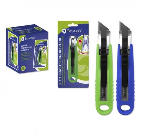 Bismark Cutter Profesional Retractil - Empuñadura de Plastico