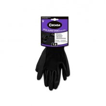 Cegasa Guantes de Trabajo Talla 8 - Fabricados en Poliester con Recubimiento de Poliuretano en Palma - Color Negro Cegasa Guantes de Trabajo Talla 8 - Fabricados en Poliester con Recubimiento de Poliuretano en Palma - Color Negro