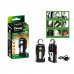 Cegasa Profesional Linterna Supervivencia COB+1 LED hasta 400lm - Autonomia hasta 1.5h - Bateria 300mAh USB-C - Color Negro