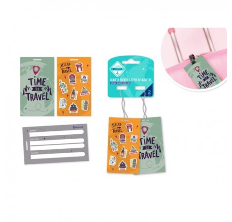 Bismark Pack con 2 Tarjetas Identificativas - 2 DiseÃ±os Diferentes