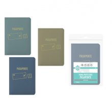 Lagart Funda Protectora para Pasaporte - Interior con Bolsillo Lateral - Colores Surtidos (24 uds)