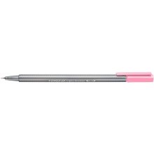 Staedtler Triplus Fineliner 334 Rotulador de Punta Fina - Trazo de 0.3mm - Tinta Base de Agua - Color Carmin Claro (10 uds)