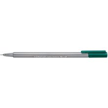 Staedtler Triplus Fineliner 334 Rotulador de Punta Fina - Trazo de 0.3mm - Tinta Base de Agua - Color Azul Indigo (10 uds)