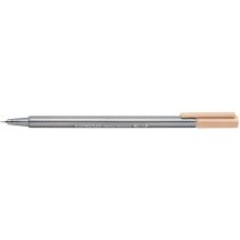 Staedtler Triplus Fineliner 334 Rotulador de Punta Fina - Trazo de 0.3mm - Tinta Base de Agua - Color Arena (10 uds)