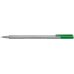 Staedtler Triplus Fineliner 334 Rotulador de Punta Fina - Trazo de 0.3mm - Tinta Base de Agua - Color Verde Savia (10 uds)