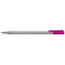 Staedtler Triplus Fineliner 334 Rotulador de Punta Fina - Trazo de 0.3mm - Tinta Base de Agua - Color Violeta Oscuro (10 uds)