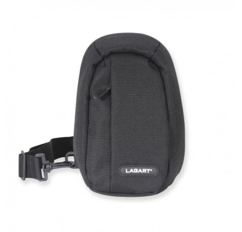 Lagart Bandolera Cruzada - Bolsillo Central - Cinta Ajustable - Medidas 16.5x24x9cm - Color Negro