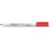 Staedtler Lumocolor 341 Marcador para Pizarra Blanca - Punta Biselada 1 - 2mm Aprox - Secado Rapido - Color Rojo (10 uds)