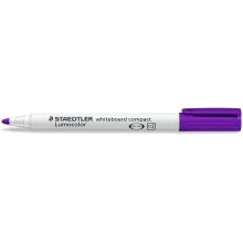 Staedtler Lumocolor 341 Marcador para Pizarra Blanca - Punta Biselada 1 - 2mm Aprox - Secado Rapido - Color Violeta (10 uds)