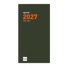 Finocam P497C Recambio para Agenda Plana en Catalan - Anual 2027 - Mes Vista - Formato PL4 - 80x150mm - Papel de 90g/m2 - Color Crema Finocam P497C Recambio para Agenda Plana en Catalan - Anual 2027 - Mes Vista - Formato PL4 - 80x150mm - Papel de 90g/m2 - Color Crema